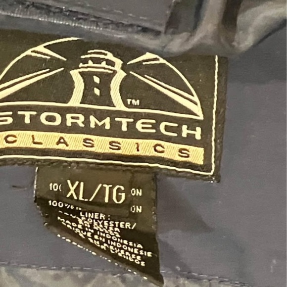 Storm Blue Windbreaker water and wind proof Jacket with High Collar - Picture 2 of 16